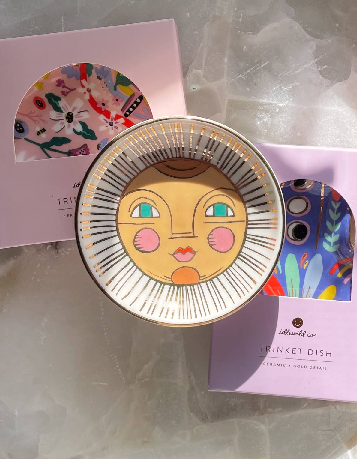 Porcelain Trinket Dish | Butterfly Garden