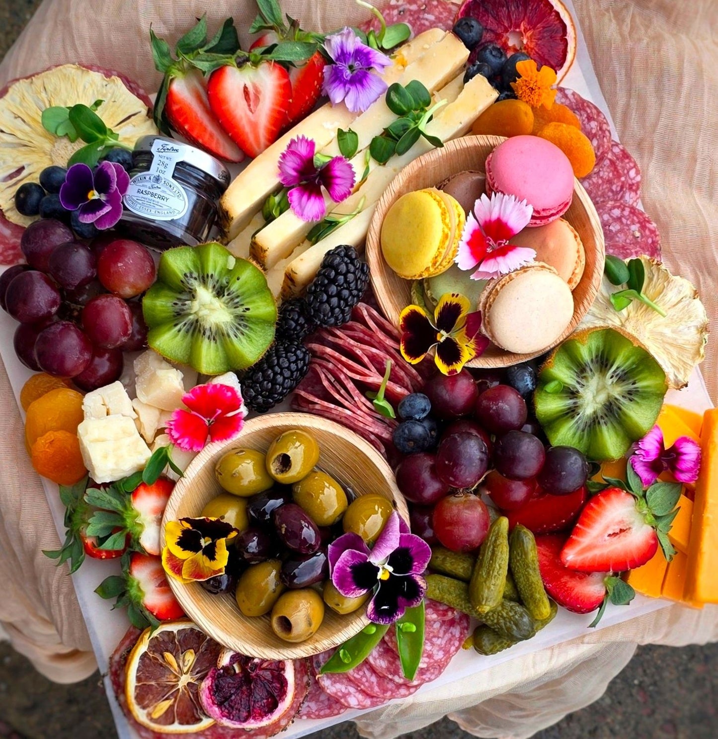 Charcuterie Board 12x12" + Mini Desserts ✨ Same-day pickup & delivery available