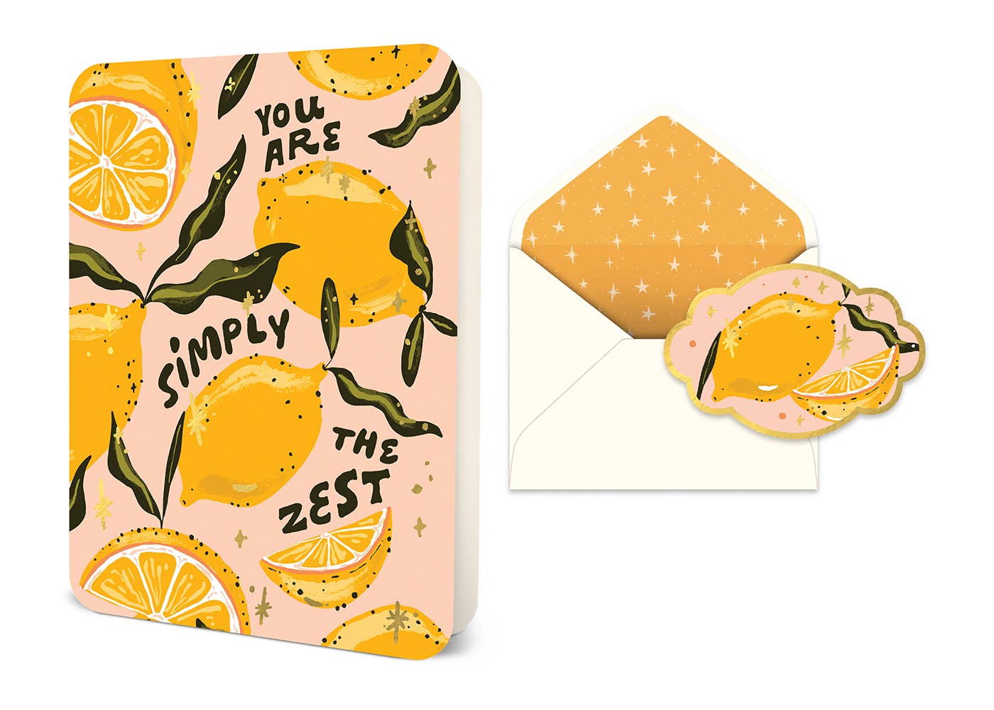 You Are Simply the Zest Deluxe Greeting Card