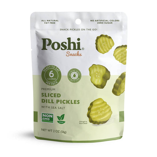 POSHI - Sliced Dill Pickles 2 oz