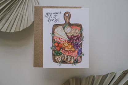 Charcuterie Board Everyday Greeting Card
