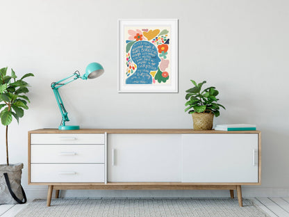 Monet Quote - Art Print: 13 x 19