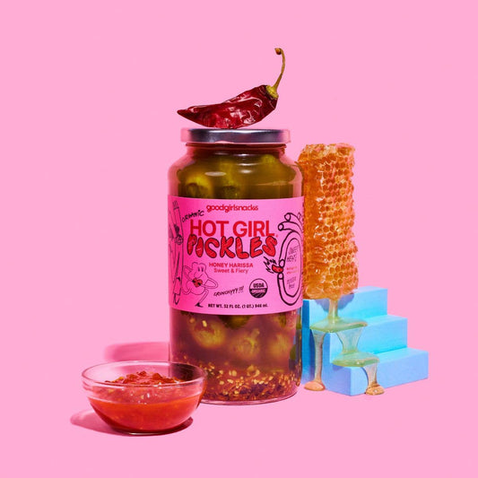 HOT GIRL PICKLES Honey Harissa (32oz)