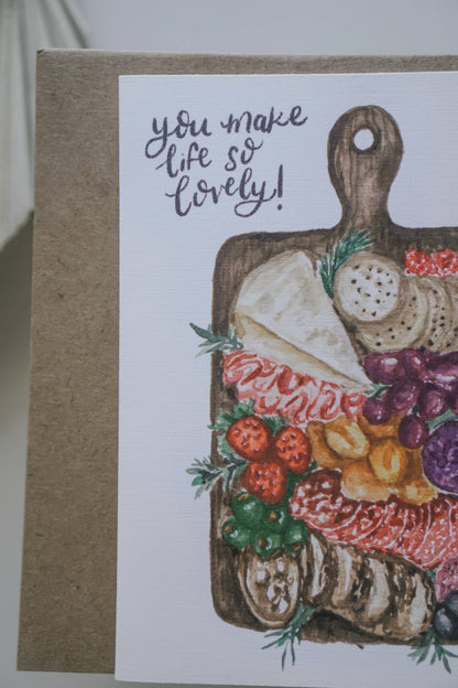 Charcuterie Board Everyday Greeting Card