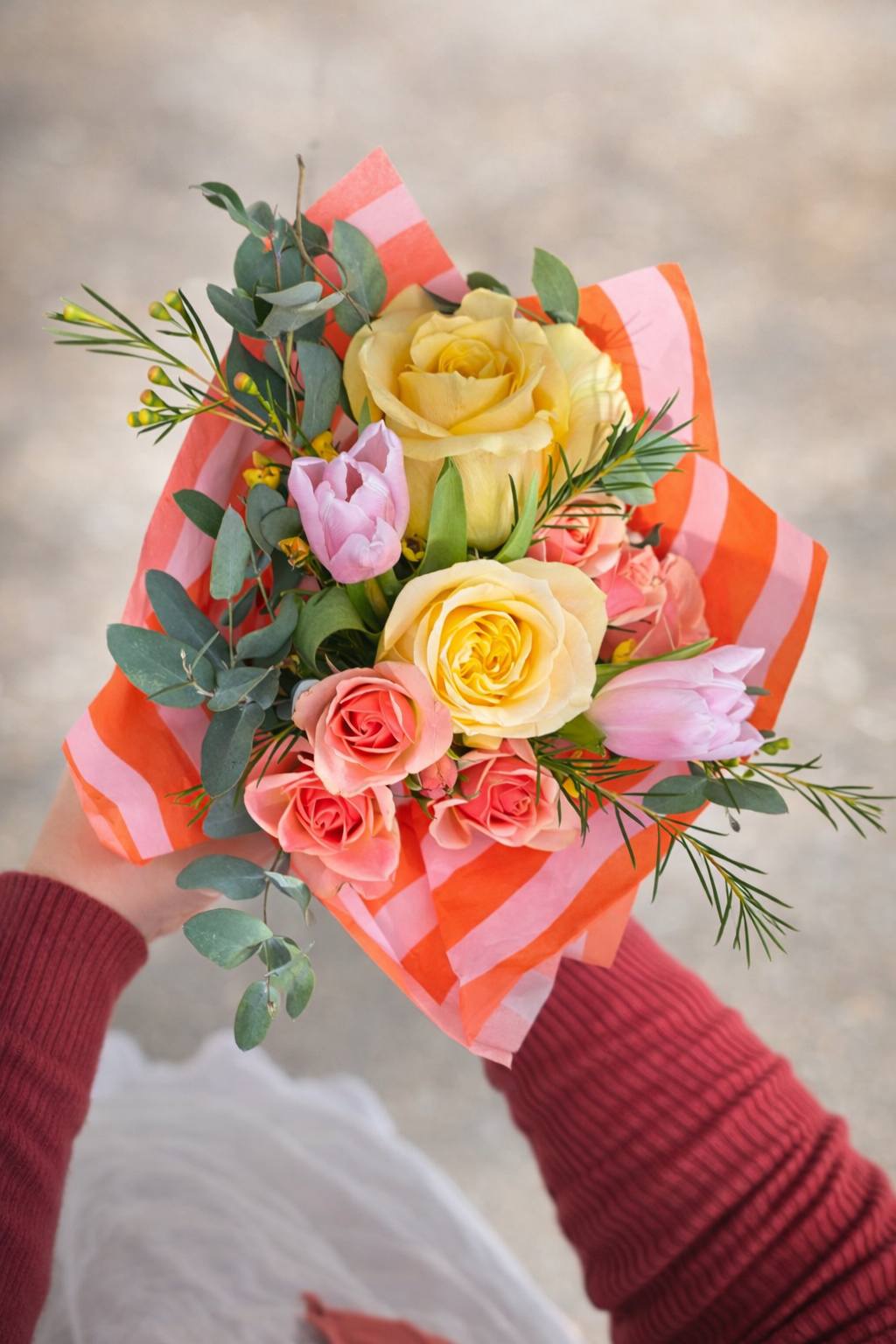 Beautiful Hand-Tied Bouquet ✨ Same-day pickup & delivery available