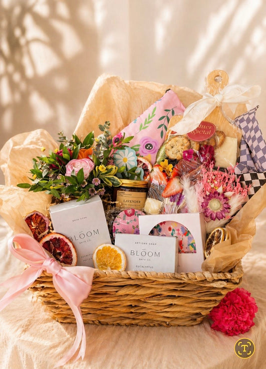 The Bloom & Gather Basket ✨ Same-day pickup & delivery available