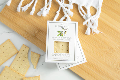 Mini Olive Oil & Sea Salt Crackers