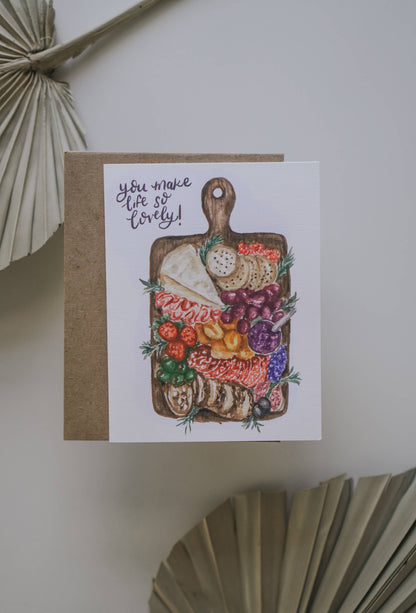 Charcuterie Board Everyday Greeting Card