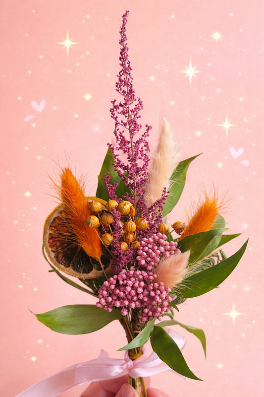 Mini Dried Floral Bouquet