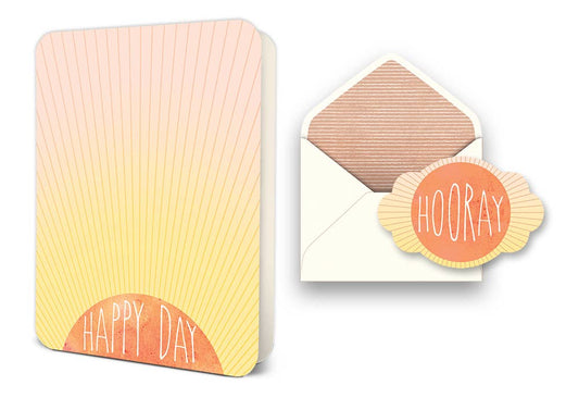 Happy Day Deluxe Greeting Card