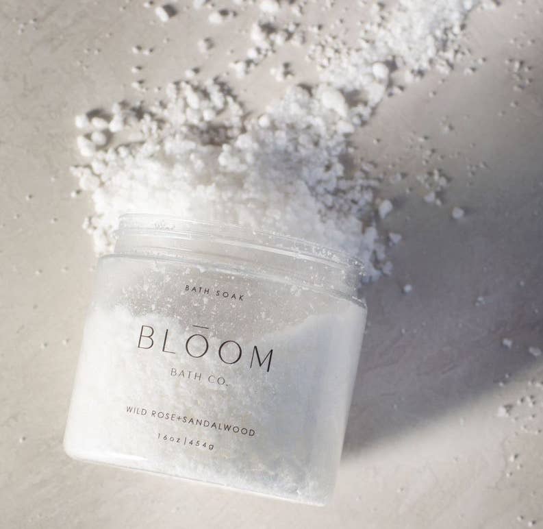 Wild Rose Bath Soak: 7oz