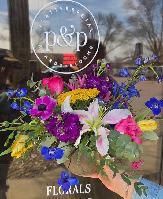 Color Me Happy Arrangement ✨ Same-day pickup & delivery available